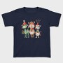 Watercolor Reindeer Merry, Tricou Copii