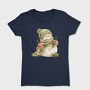 Watercolor Snowman Holly, Tricou Femei