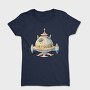 Watercolor Spaceship, Tricou Femei