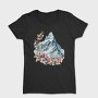 Watercolor Spring Mountain, Tricou Femei