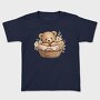 Watercolor Teddy Basket, Tricou Copii