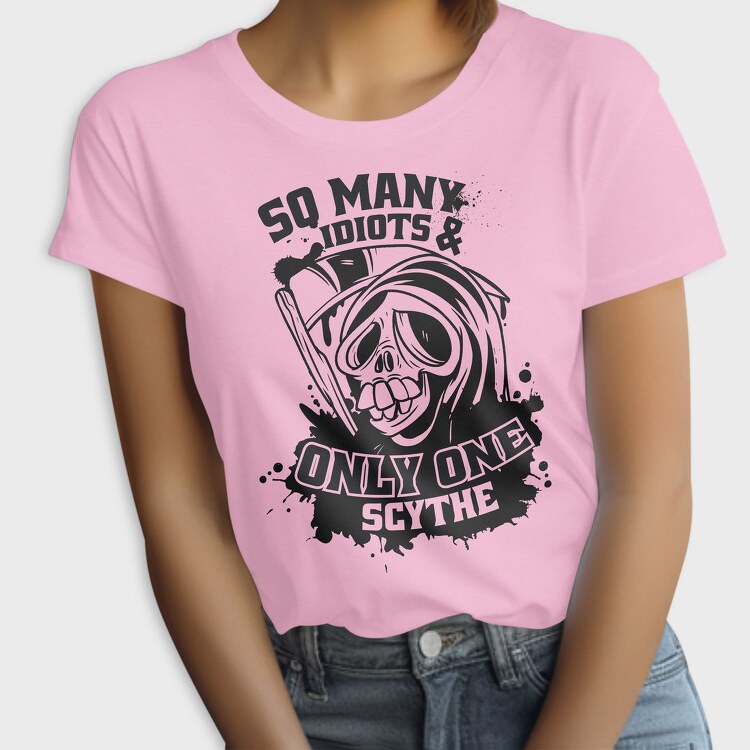 Cartoon Death Scythe, Tricou Femei