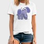 Purple Elephant Stroll, Tricou Barbati (Unisex)