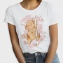 Cartoon Dog Pole Dancing, Tricou Femei