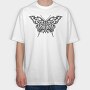 Dark Butterfly, Tricou Oversize Barbati (Unisex)