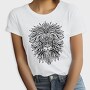 Lion Mandala Psicodelic, Tricou Femei