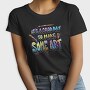 Colorful Artistic Quote Brush, Tricou Femei
