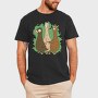 Cartoon Duck Crazy, Tricou Barbati (Unisex)