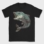 Jumping Pike Perch, Tricou Barbati (Unisex)