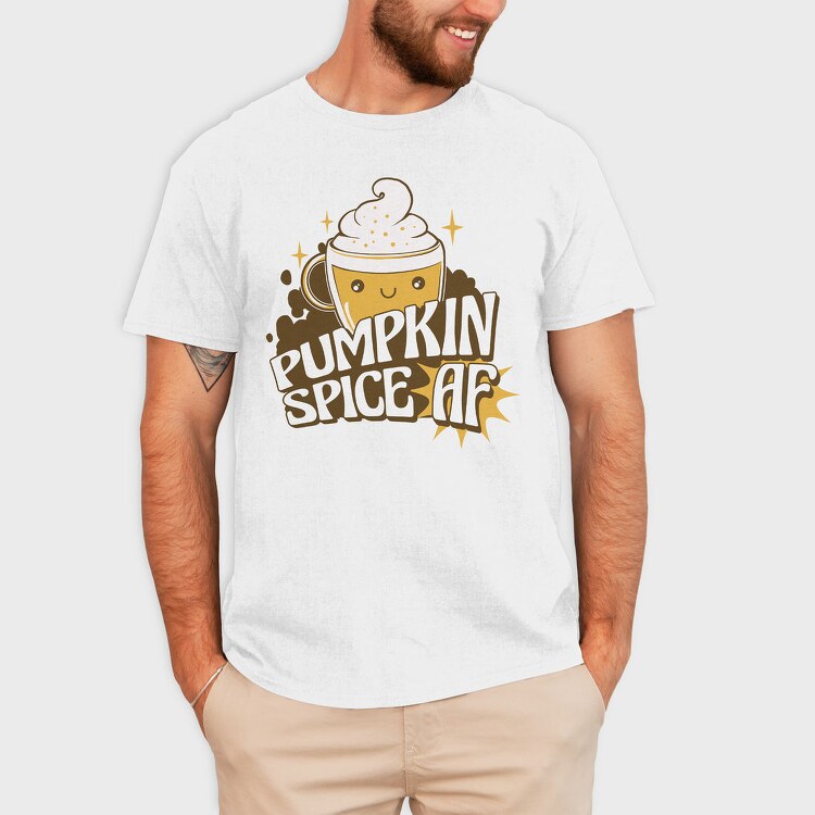 Cute Pumpkin Spice, Tricou Barbati (Unisex)