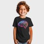 Colorful Brain Abstract Art, Tricou Copii