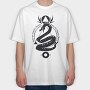 Dark Snake Dark Animals, Tricou Oversize Barbati (Unisex)