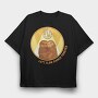 Slow Dance Sloths Quote, Tricou Oversize Barbati (Unisex)