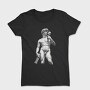 David Statue Wine Glass Realistic Michelangelo Cup Bottle, Tricou Femei
