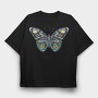 Colorful Butterfly, Tricou Oversize Barbati (Unisex)