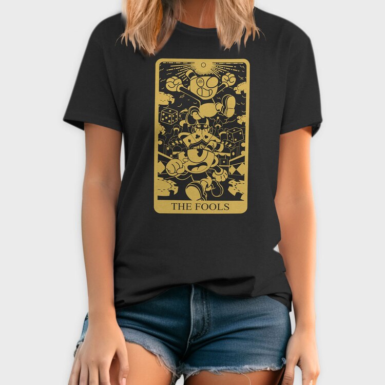 Cuphead 5, Tricou Barbati (Unisex)