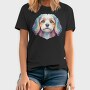 Colorful Cavachon Dog, Tricou Barbati (Unisex)