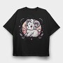 Cute Sagittarius Character, Tricou Oversize Barbati (Unisex)