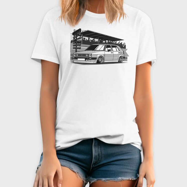 Golf MK2, Tricou Barbati (Unisex)