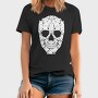 Skull Made Of Cat Animals, Tricou Barbati (Unisex)