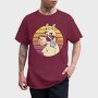 Llama Animal With Sunglasses, Tricou Barbati (Unisex)