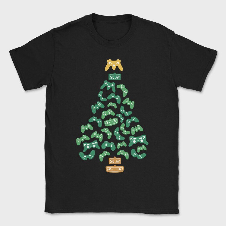 Joystick Tree, Tricou Barbati (Unisex)