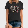 Quirky Christmas Dancing Skeletons, Tricou Barbati (Unisex)