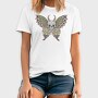 Skull Moth Wings, Tricou Barbati (Unisex)