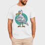 Cartoon Seagull Bird Angry, Tricou Barbati (Unisex)