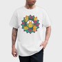 Llama Mandala, Tricou Barbati (Unisex)
