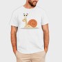 Snail Smile, Tricou Barbati (Unisex)