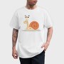 Snail Smile, Tricou Barbati (Unisex)