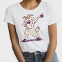 Dab Animal Comics Goat, Tricou Femei