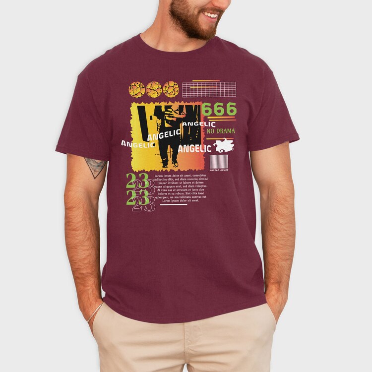 Angelic 2, Tricou Barbati (Unisex)