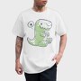 Cute T Rex Plushie, Tricou Barbati (Unisex)