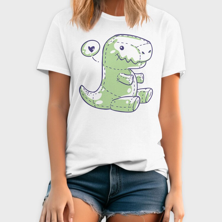 Cute T Rex Plushie, Tricou Barbati (Unisex)