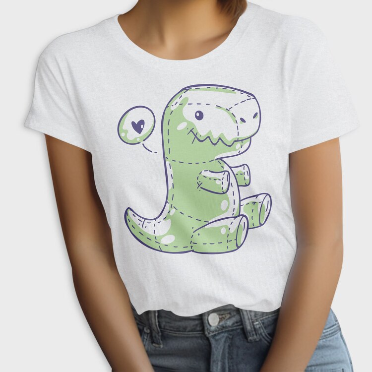 Cute T Rex Plushie, Tricou Femei