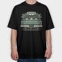 Loaded Truck With Weed Plants, Tricou Oversize Barbati (Unisex)