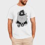 Cartoon Wizard Boy Fantasy Fluffy Club, Tricou Barbati (Unisex)