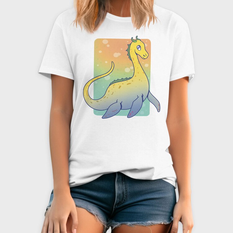 Loch Ness Cute Monster, Tricou Barbati (Unisex)