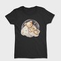 Watercolor Teddy Night, Tricou Femei