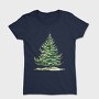 Watercolor Tree Clipping, Tricou Femei