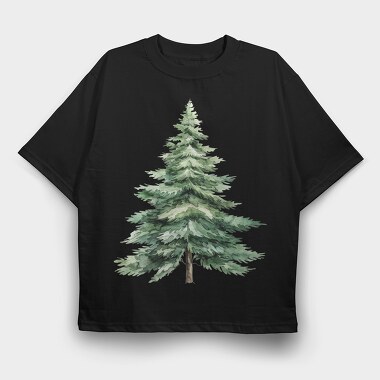 Watercolor Tree Fairy, Tricou Oversize Barbati (Unisex)
