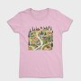 Watercolor Village Nest, Tricou Femei