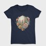 Watercolor Vintage Balloon, Tricou Femei