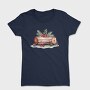 Watercolor Wood Christmas, Tricou Femei