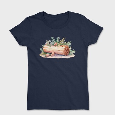 Watercolor Woodland Christmas, Tricou Femei