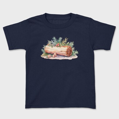Watercolor Woodland Christmas, Tricou Copii
