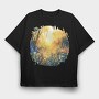 Watercolor Woodland Forest, Tricou Oversize Barbati (Unisex)