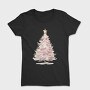 Watercolor Xmas Tree, Tricou Femei